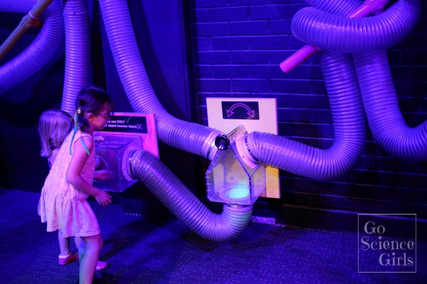 Exploring wind tubes at Questacon