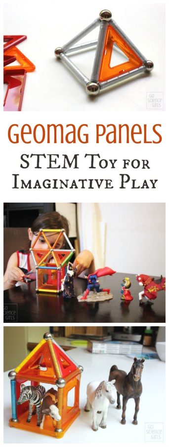 Geomag Panels - STEM toy for imaginative play