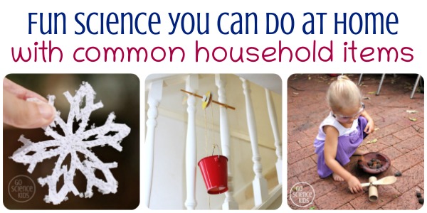 Fun science you can do at home with common household items