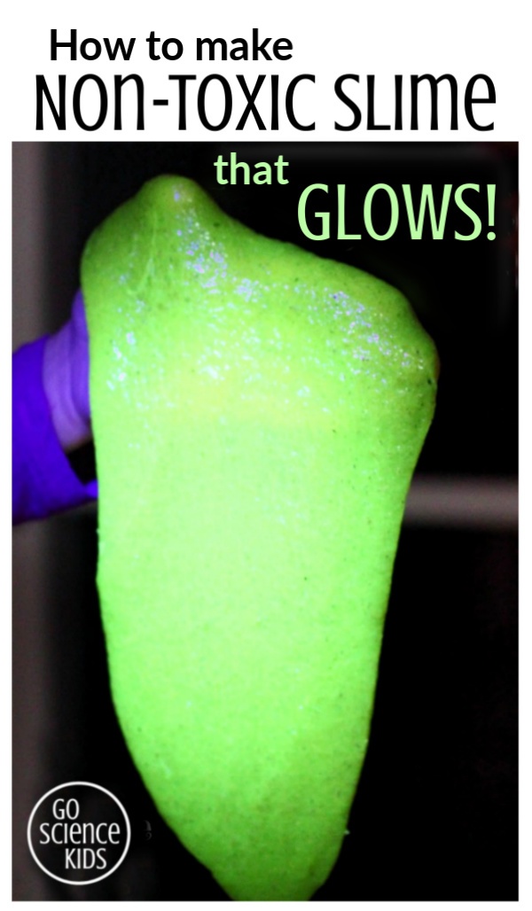 How to make non-toxic slime that glows