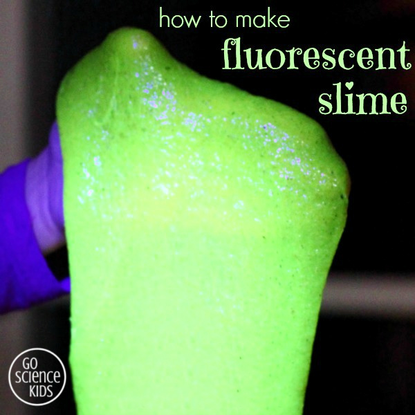 fluorescent slime that glows