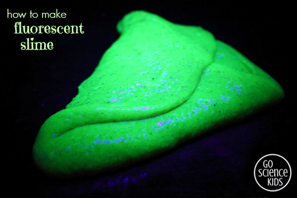 how to make fluorescent slime that glows