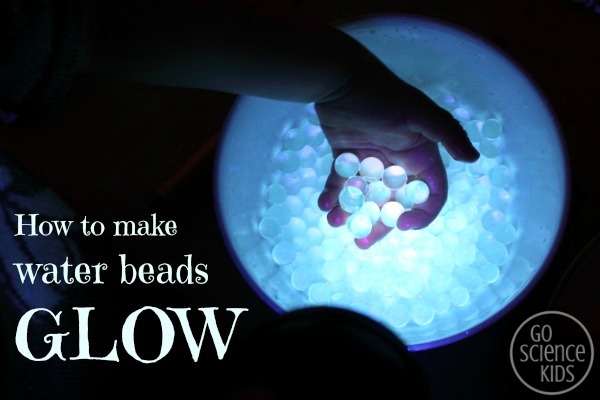 How to make water beads GLOW