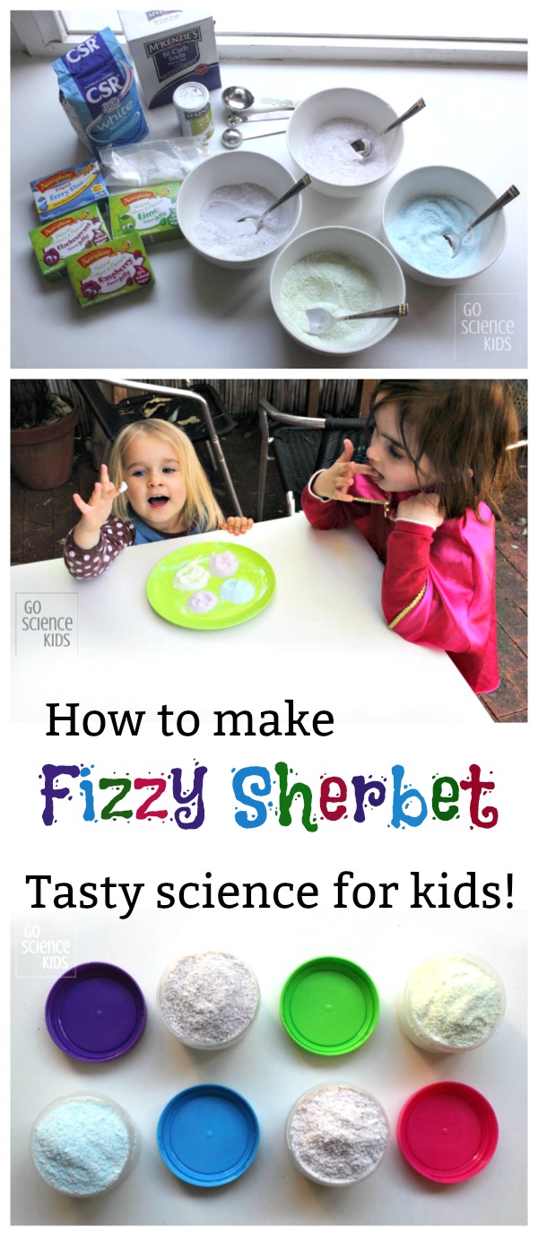 How to make fizzy sherbet - tasty science for kids