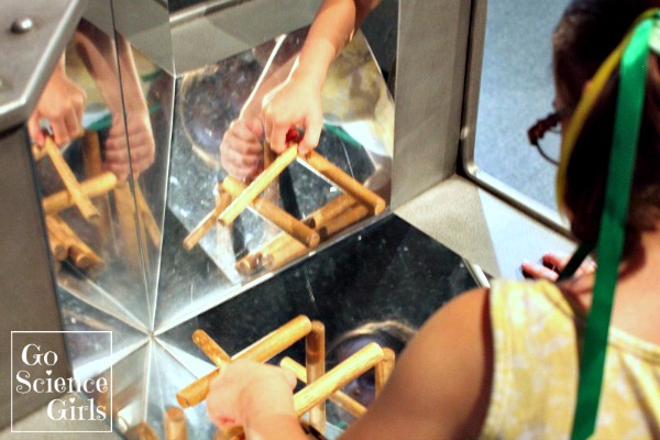 Exploring reflection and symmetry at Questacon