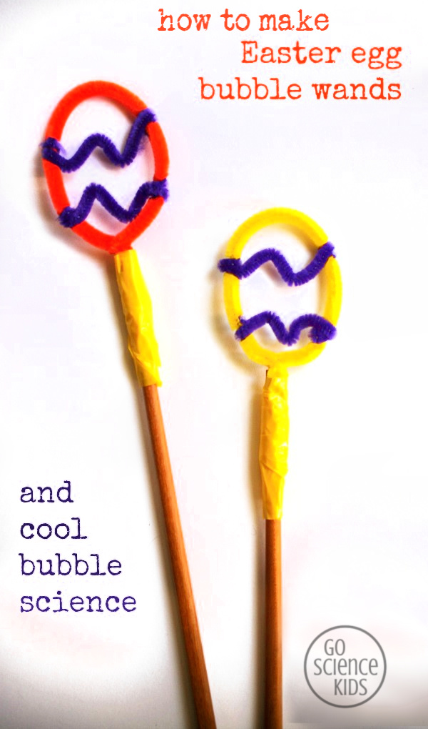 Fuzzy Stick Bubble Wands Craft