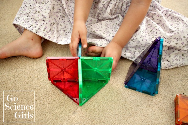 Teaching Geometry Using Magnetic Tiles – Perkins School for the Blind