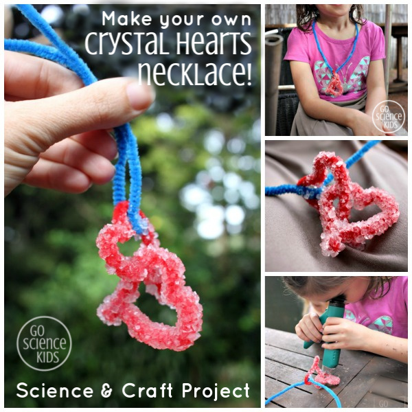 Borax Crystal Hearts Valentine's Craft for Kids - That Kids' Craft Site