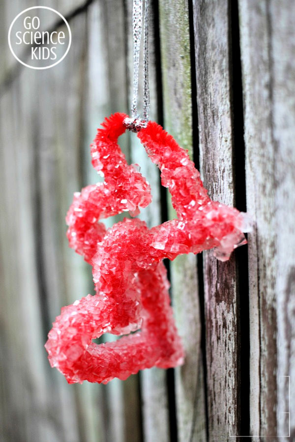 Borax Crystal Hearts Valentine's Craft for Kids - That Kids' Craft Site