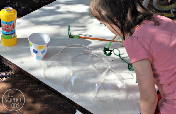 Making bubble domes