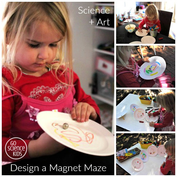 Magnet Mazes  Science Experiments for kids!