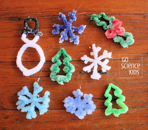 Borax snowflakes outlet craft