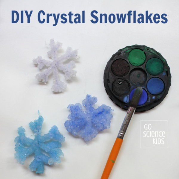 How to Make Borax Crystal Snowflakes