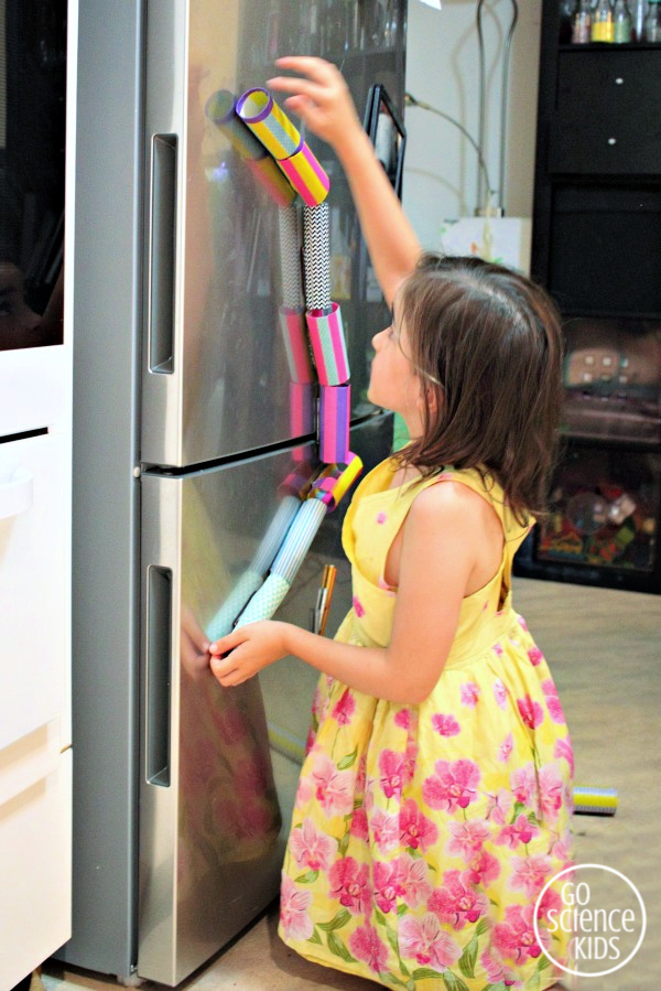 magnetic marble run refrigerator