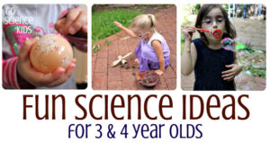 3-4 Year Olds – Go Science Kids