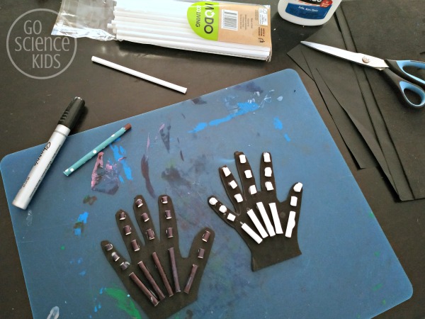 Make DIY Skeleton Hands 