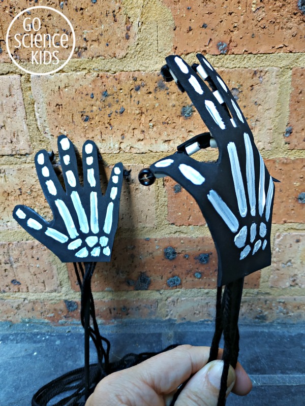 Make DIY Skeleton Hands 