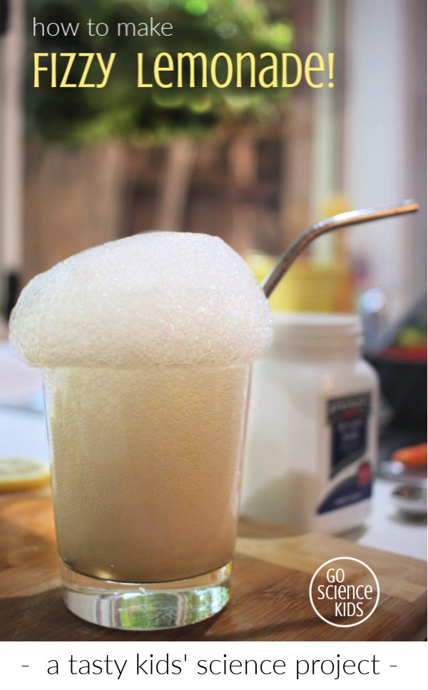 How to make fizzy lemonade - a tasty kids science project