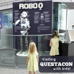 Visiting Questacon - the national science and technology centre - with kids